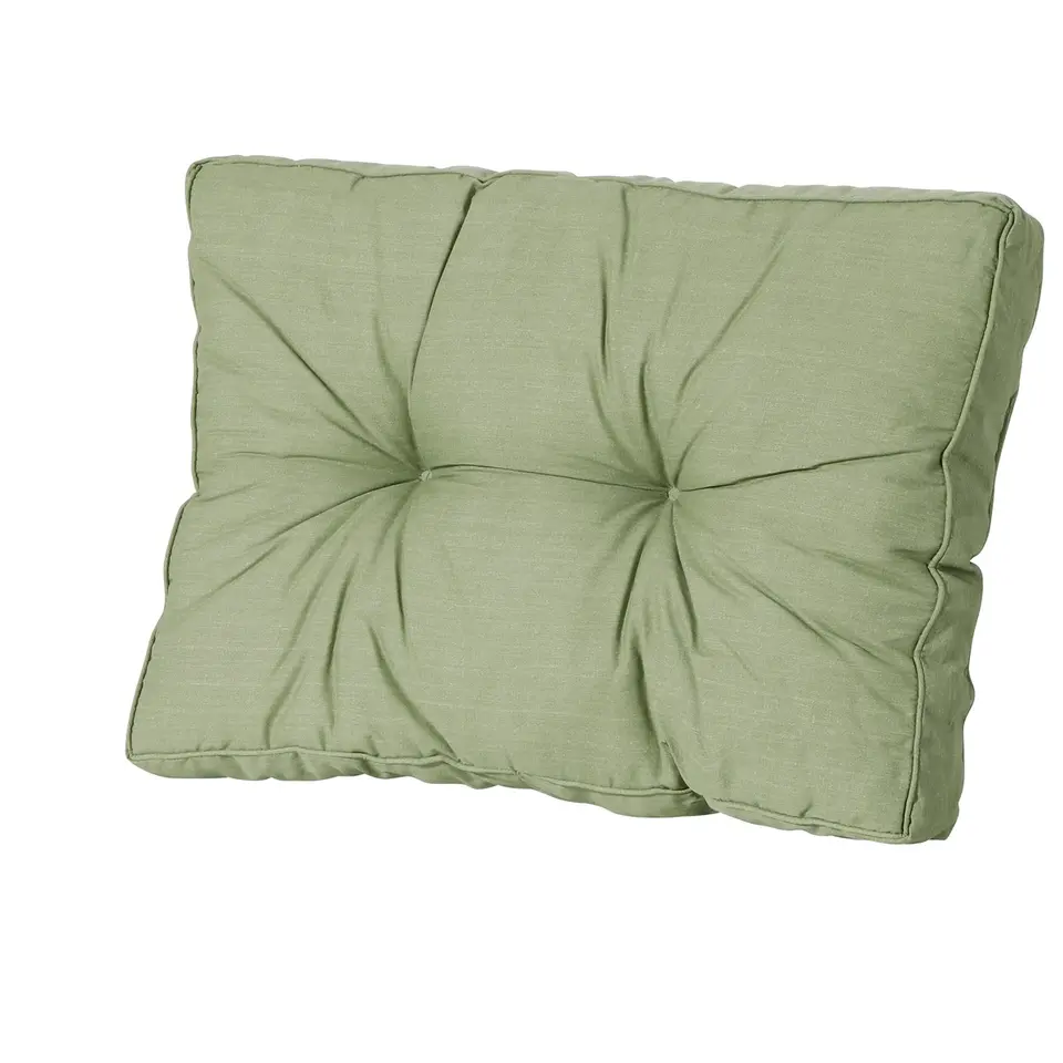 Madison - Florance Rugkussen Basic green - Ca. 43x60 cm - Set van 2