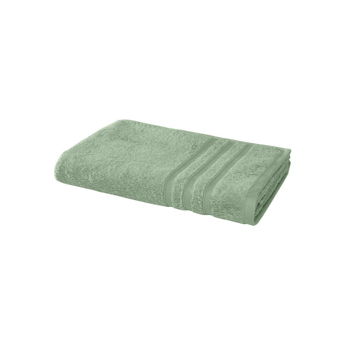 ORGANIKA - Drap de bain en coton bio Sauge 70x140 cm