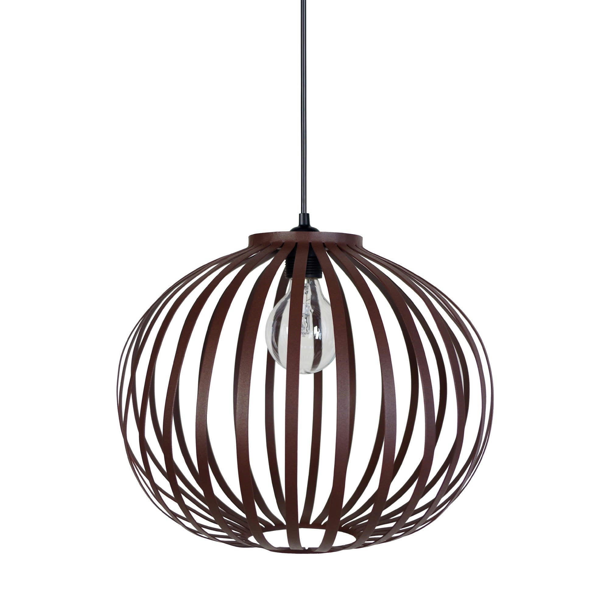 LAM.DAVOS - Suspension métal marron