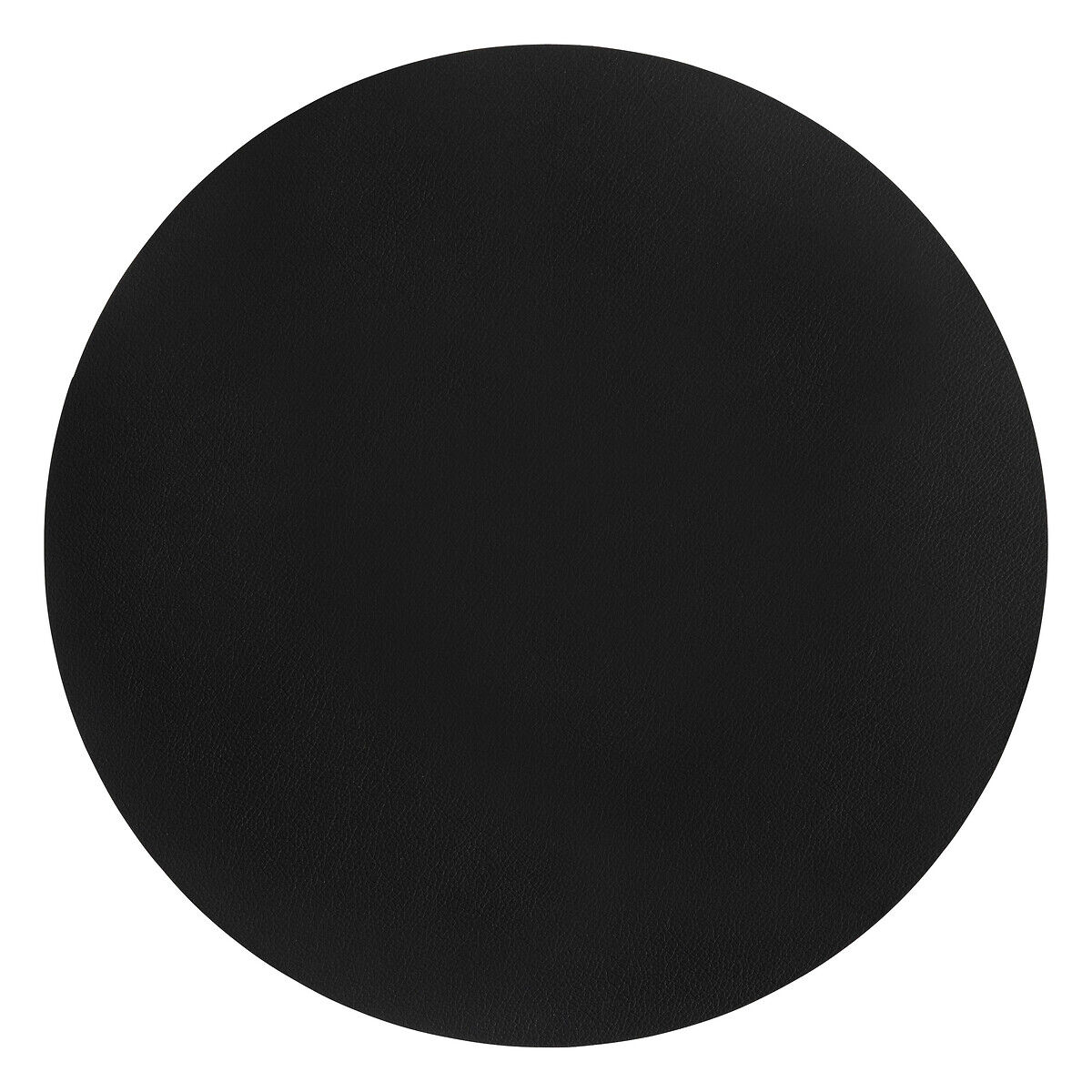 Individual de mesa redondo tenor preto 38cm