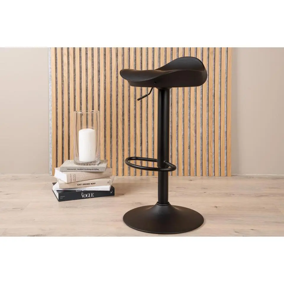 Svea - Adeto verstelbare barkruk 68-88 cm - zwart