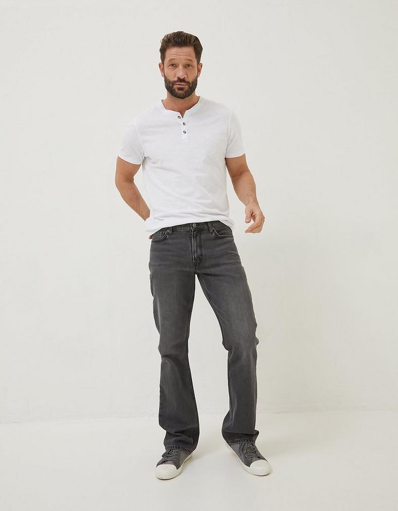 Bootcut Grey Wash Jeans
