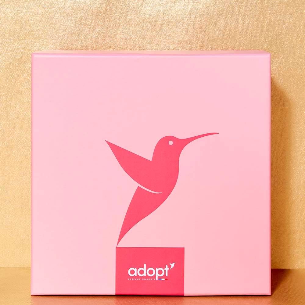 Boîte cadeauGrande taille rose