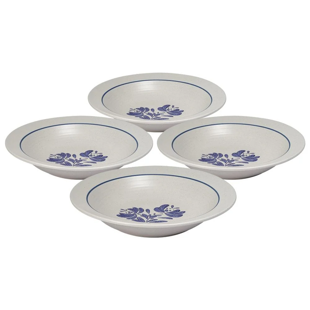 Yorktowne Set of 4 Pasta Dinner Bowls