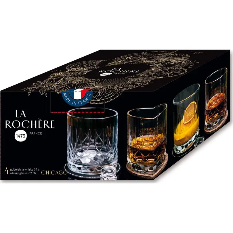 Becher 4er-Set Chicago