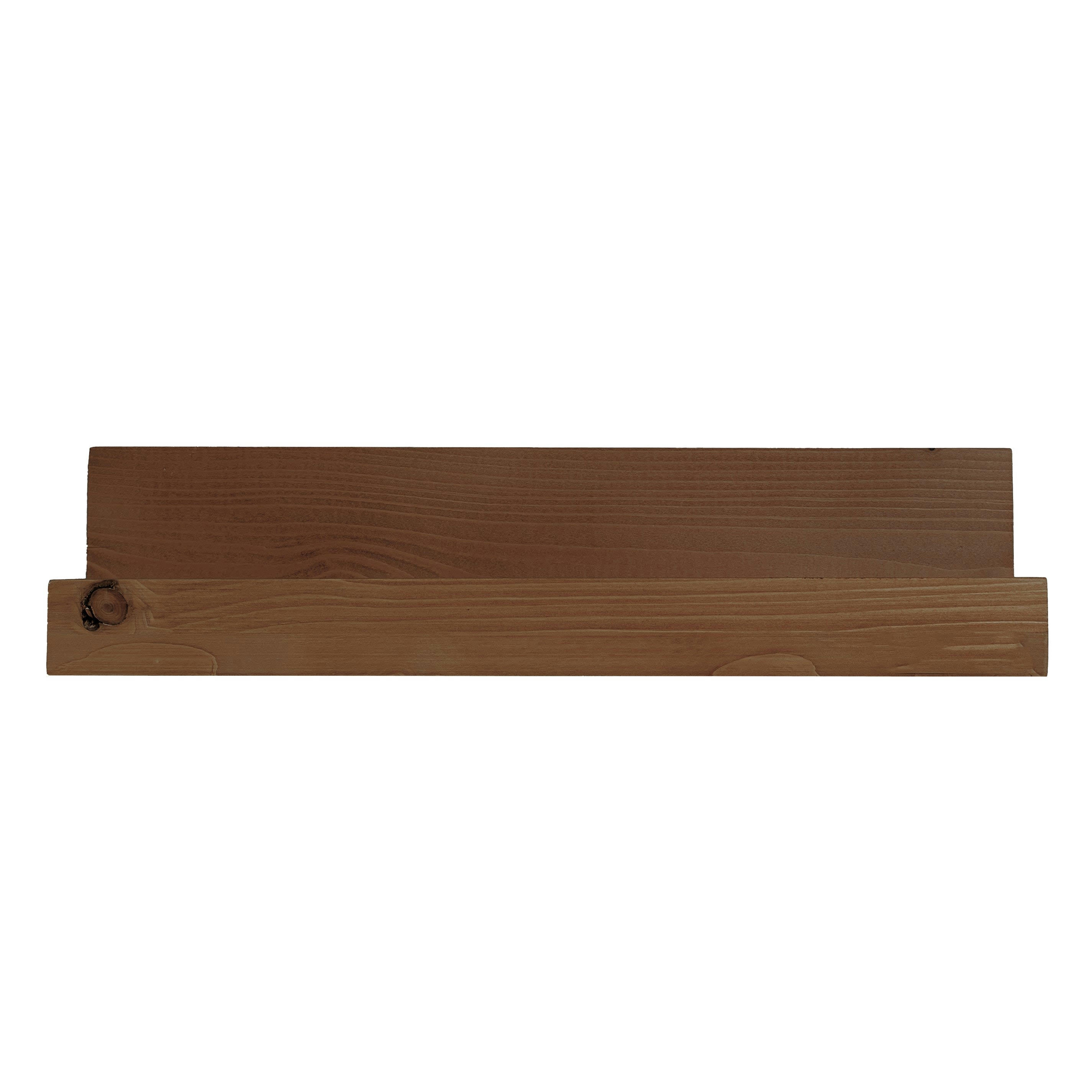 JAHA - Etagère en bois de couleur marron 40 cm