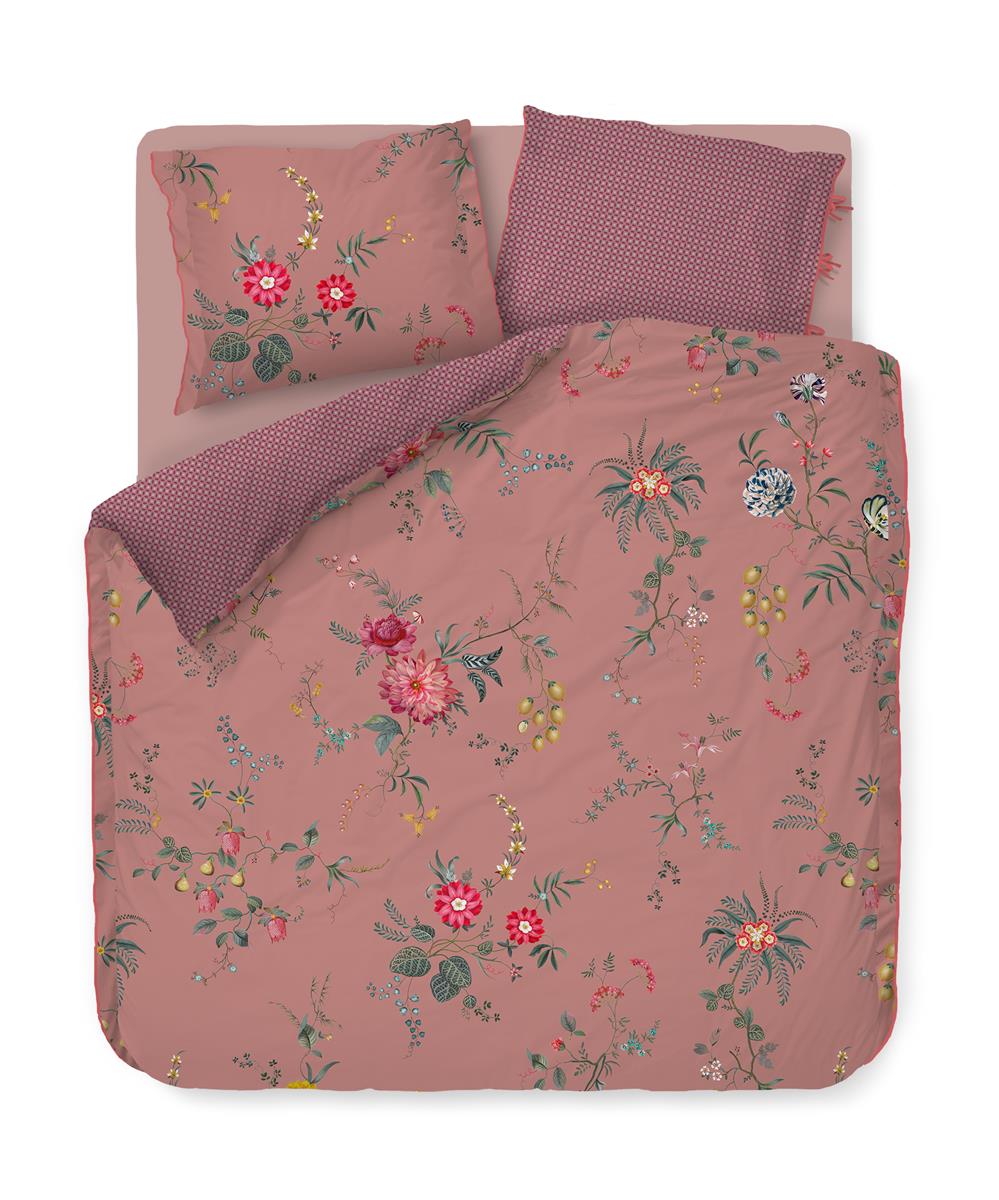 Pip Studio dekbedovertrek Fleur Grandeur - 240x200/220 cm - roze