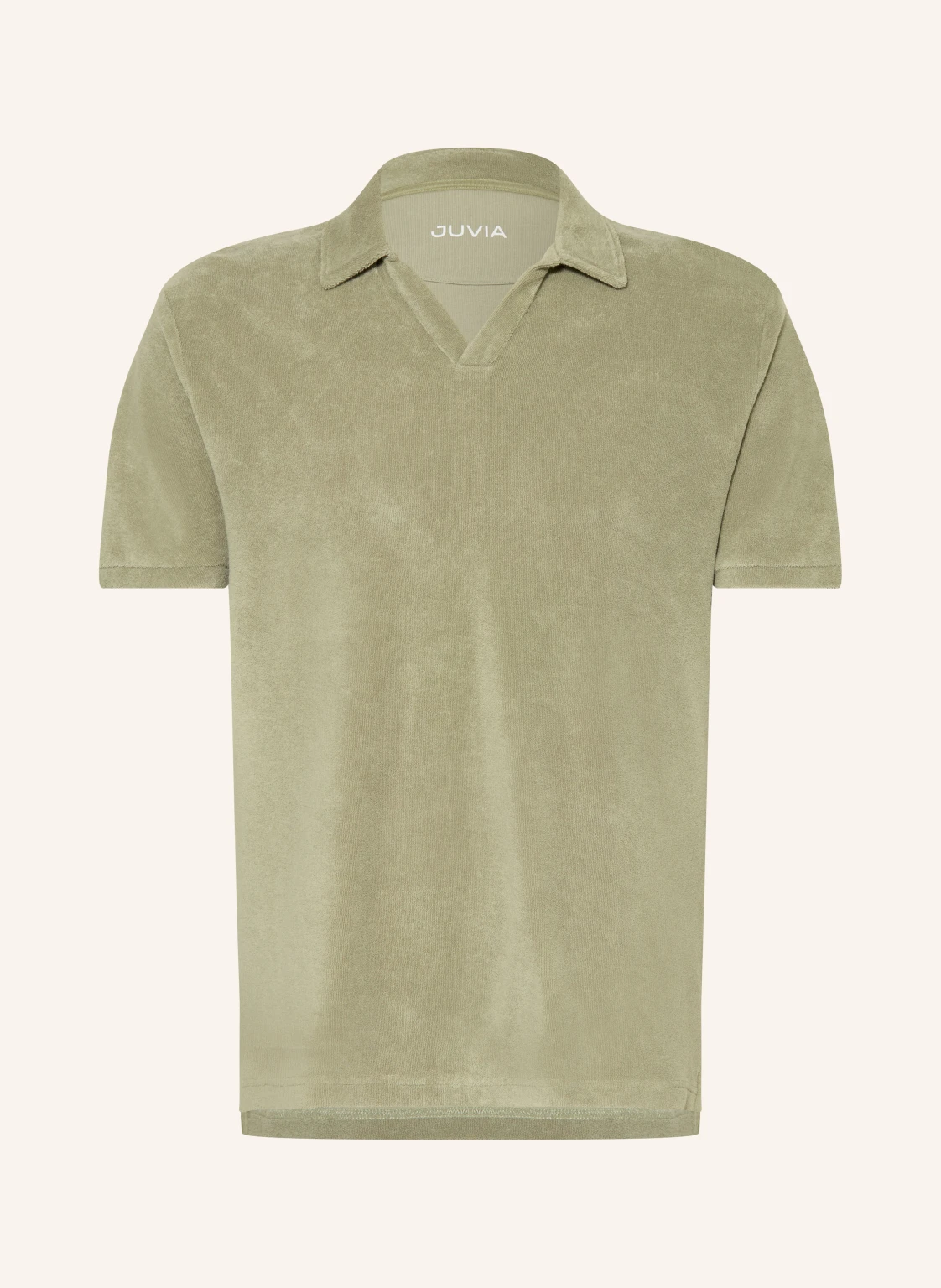 Juvia Frottee-Poloshirt