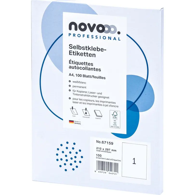 Etiketten 100er-Set Professional