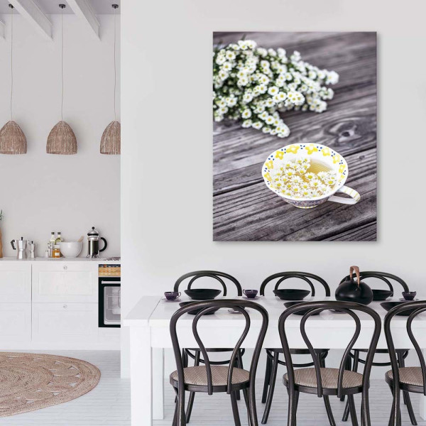 Feeby Obraz na płótnie Napar z rumianku 40x60