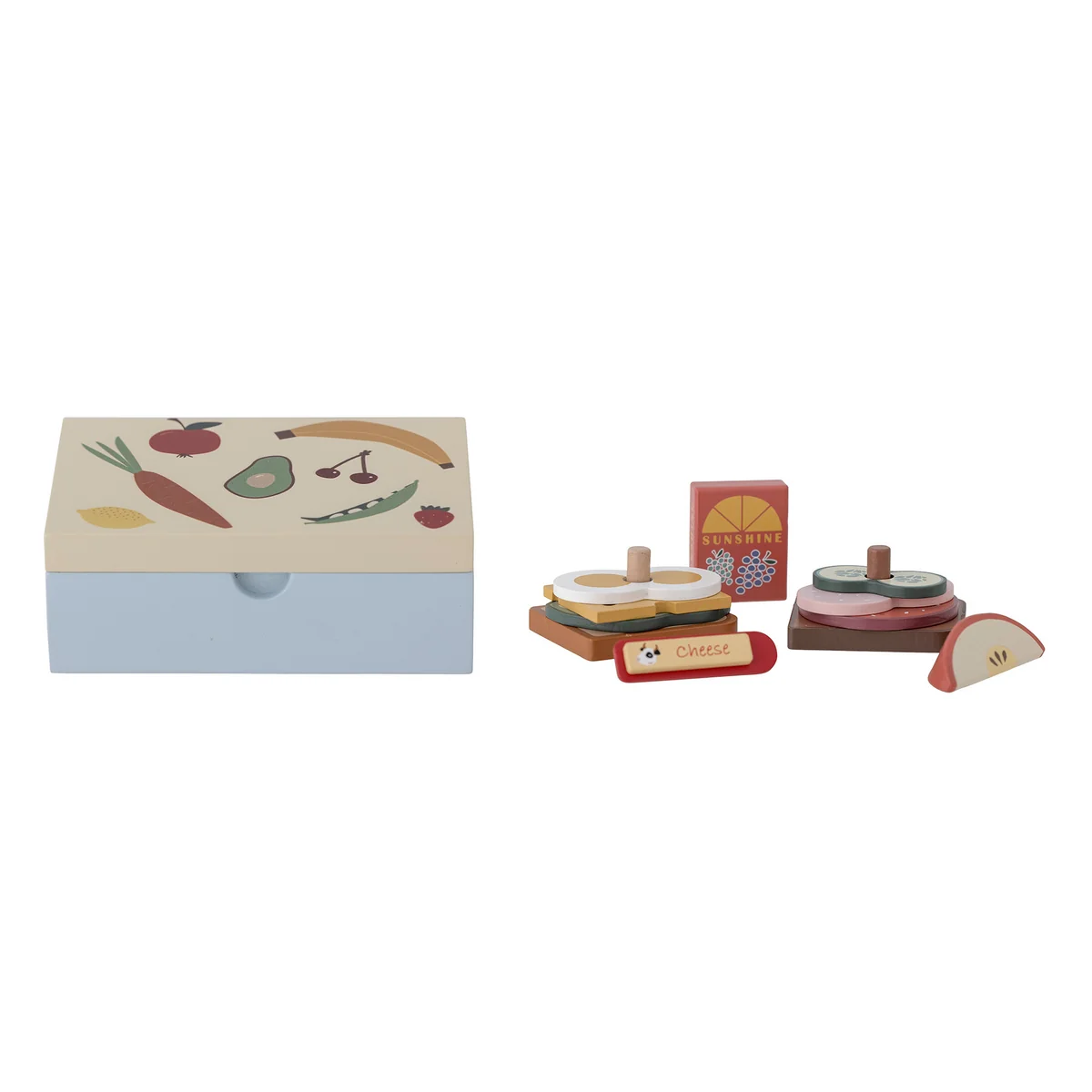 Bloomingville Mini - Thyra Essensbox Spielset, blau