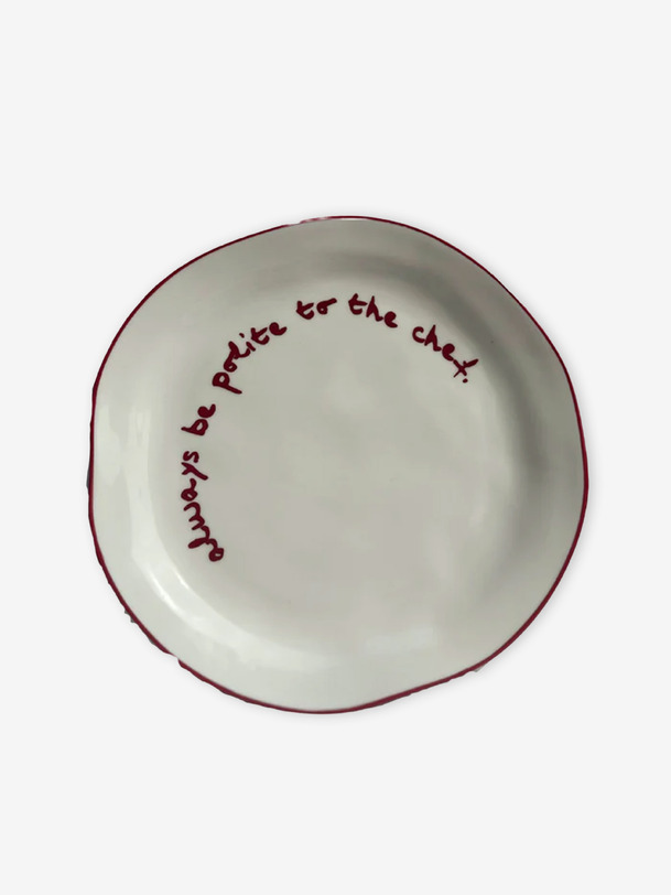Assiette be polite to the chef - the eclectic lifestyle rouge