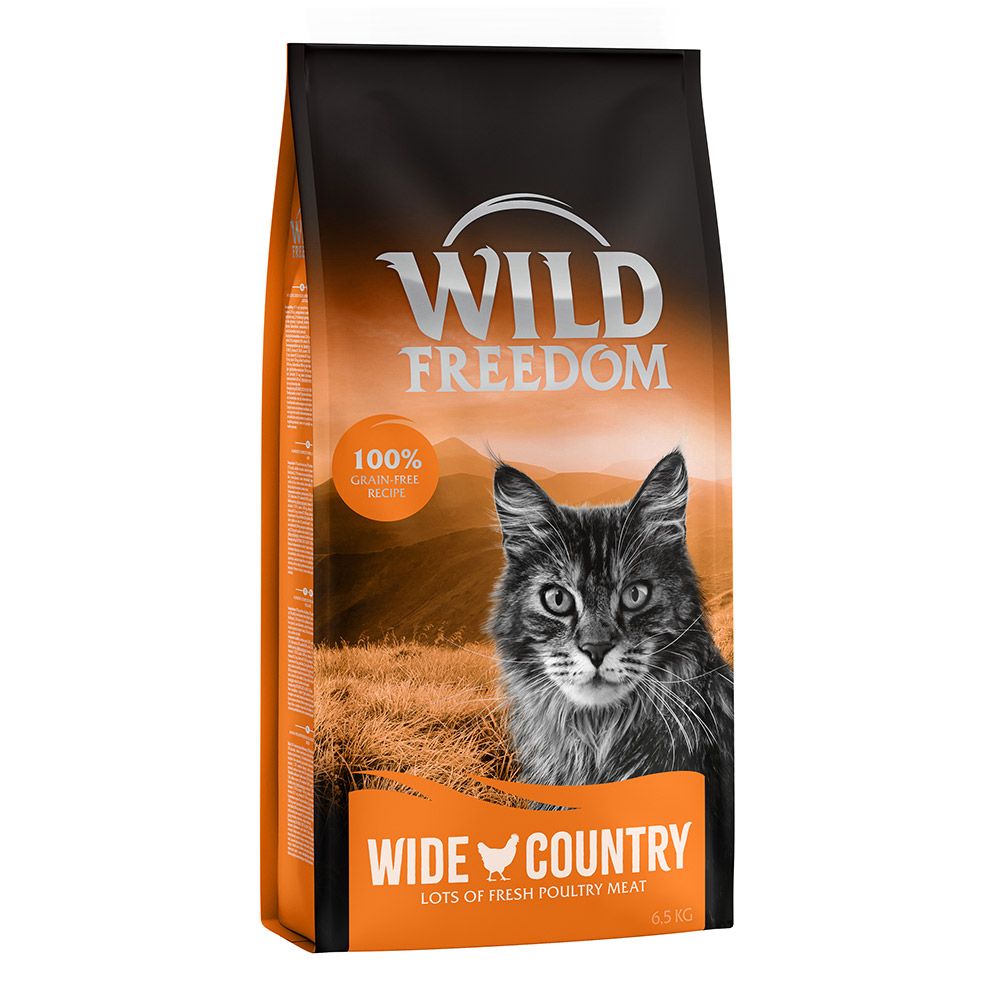 Wild Freedom Grain-Free Dry Cat Food Economy Pack 2 x 6.5kg