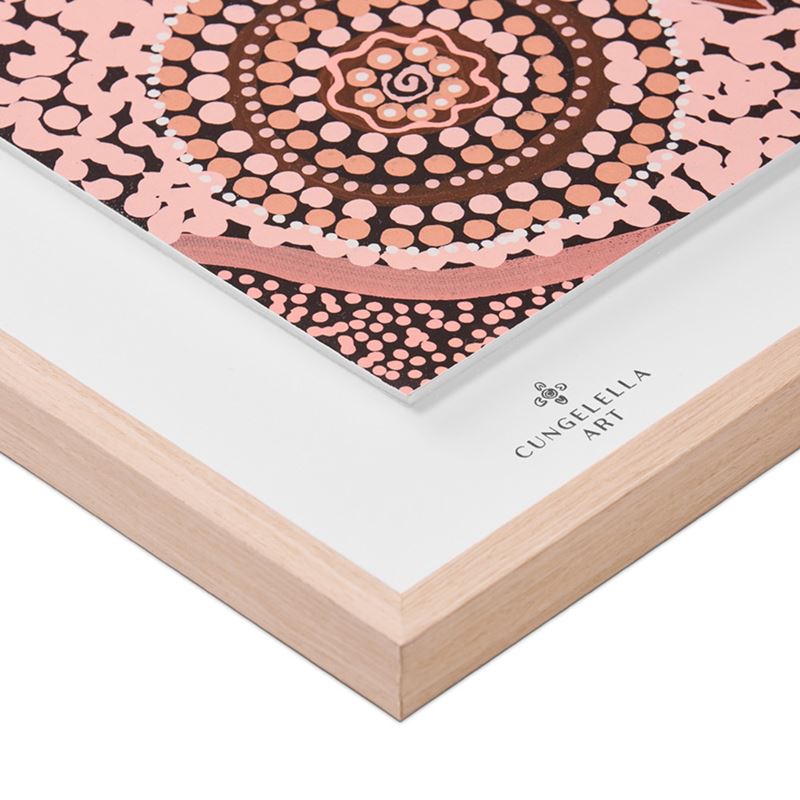 Cungelella Kalkatungu Framed Wall Art