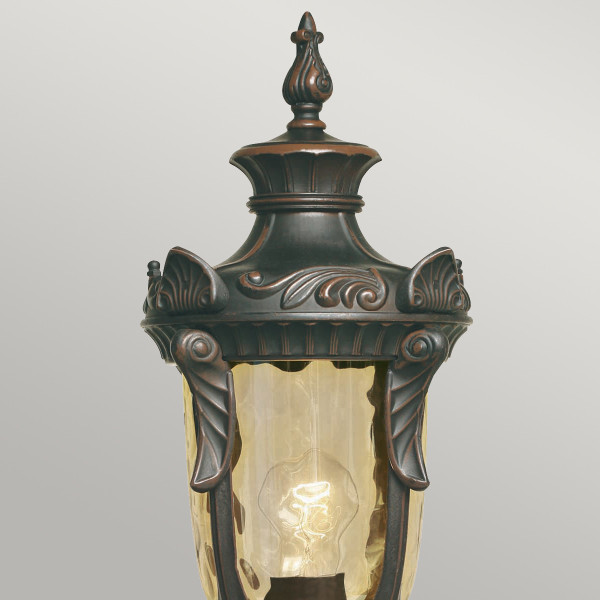 Lampa ogrodowa brązowa Philadelphia wys:54 cm 1xE27x60W IP44 Elstead