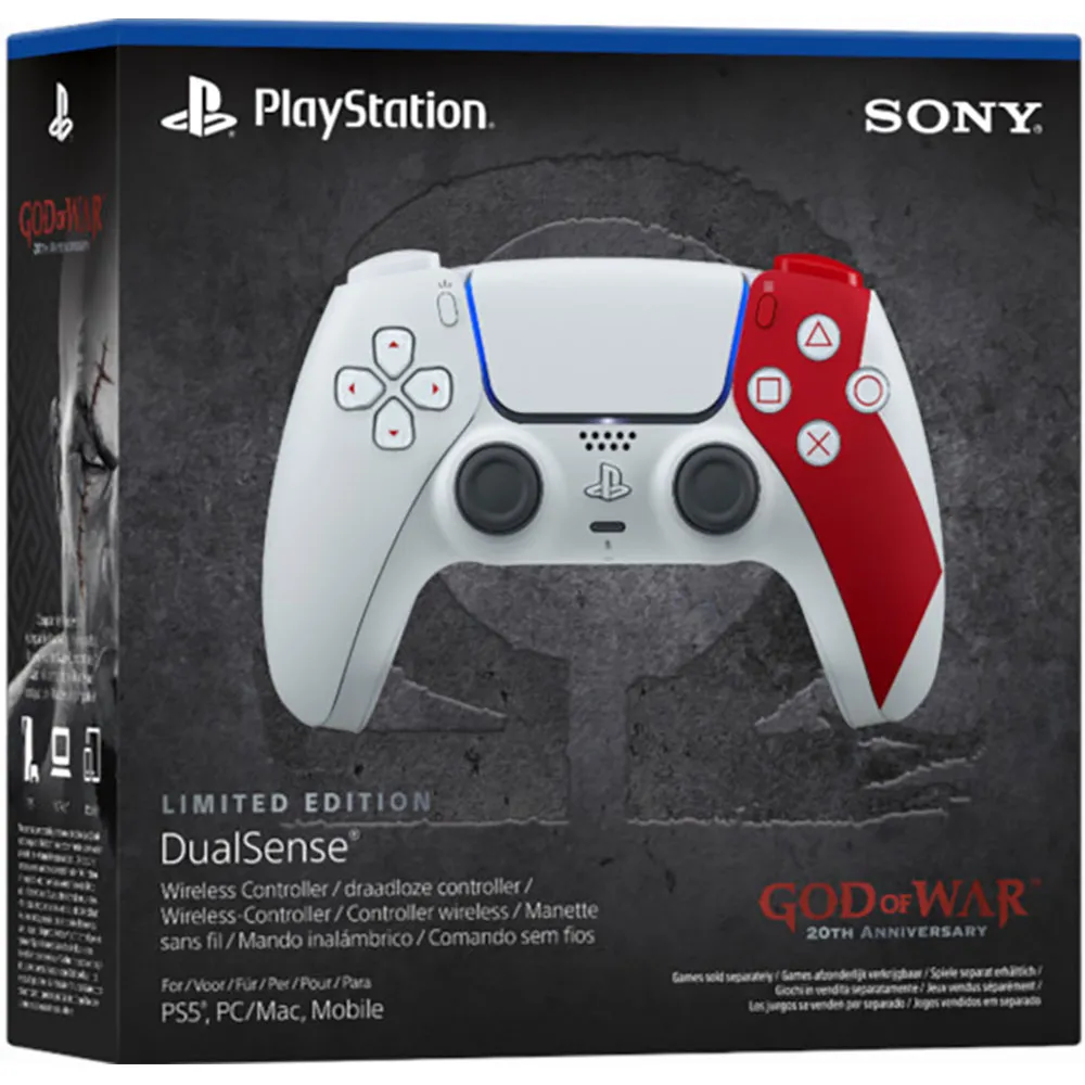 Playstation God Of War 20Th Anniversary Imported Wireless Controller