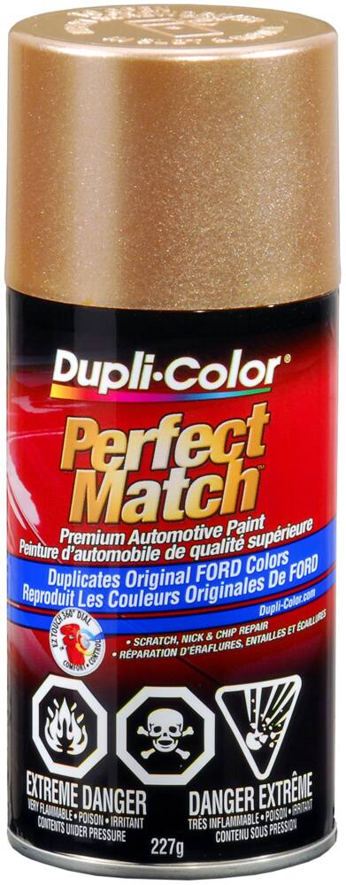 Dupli-Color Perfect Match Premium Acrylic Lacquer Automotive Aerosol Spray Paint, Mocha Frost Metallic (DD), 227-g