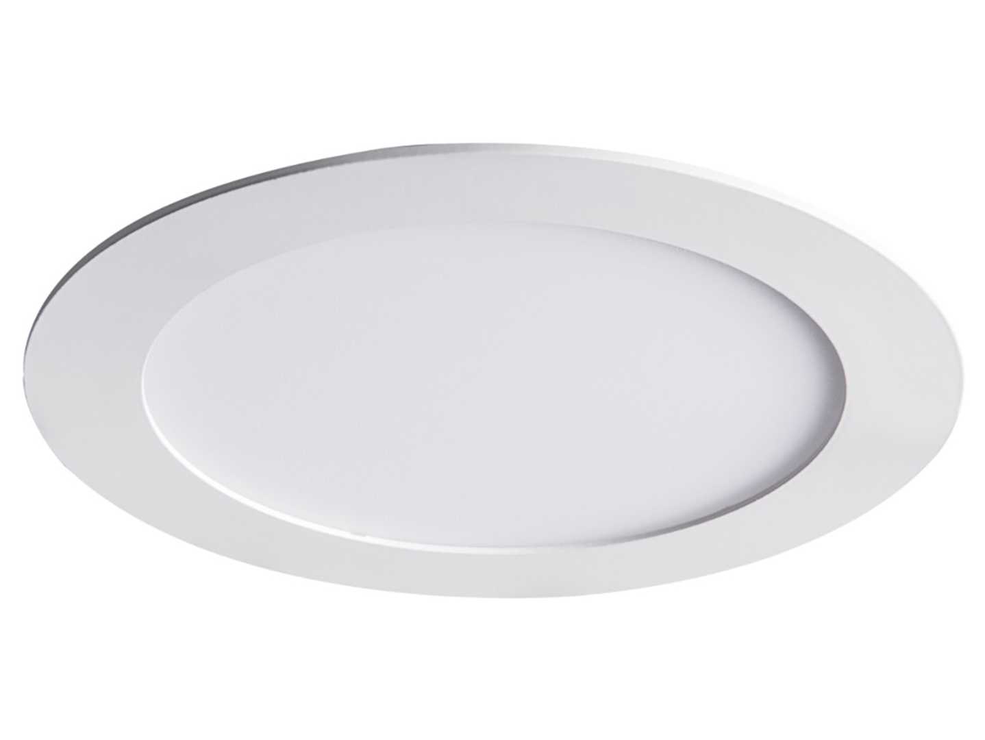 Lampa sufitowa wpuszczana Rounda LED aluminiowa 16,9 cm biała