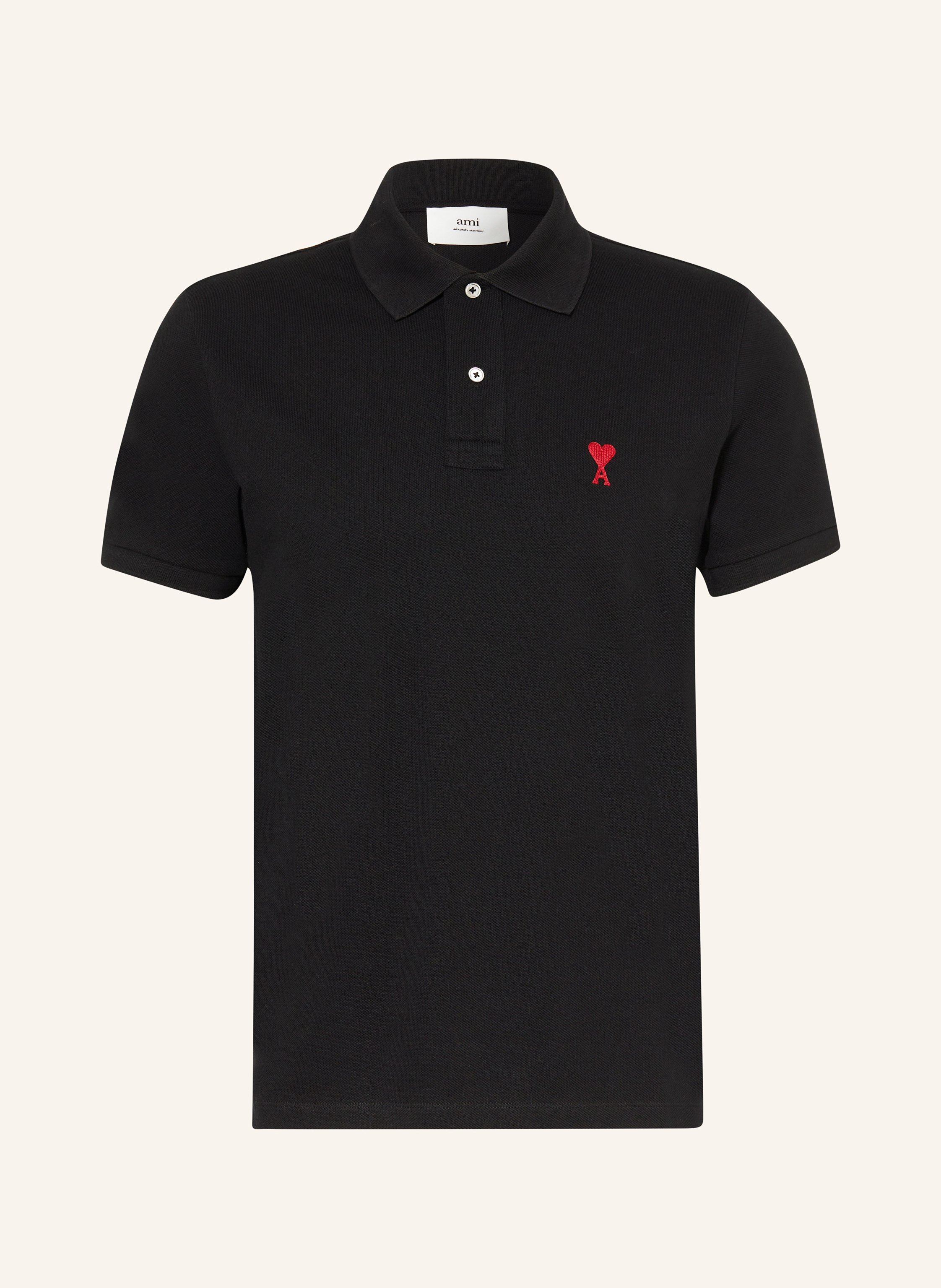 Ami Paris Piqué-Poloshirt