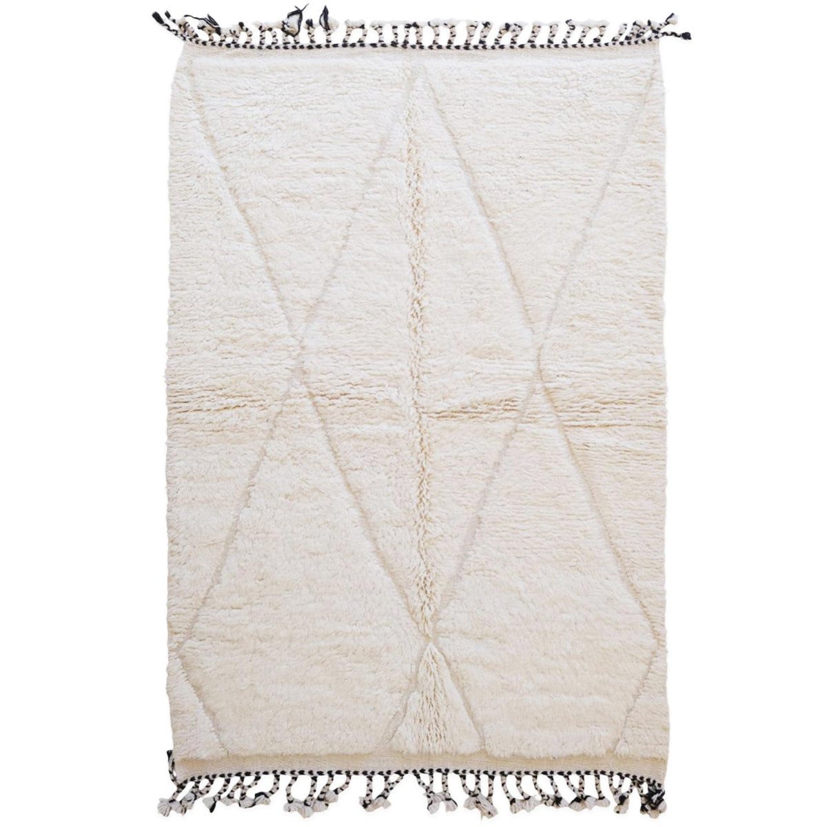 AFK Living vloerkleed Berber - handgemaakt - Wol - 140 cm x 200 cm