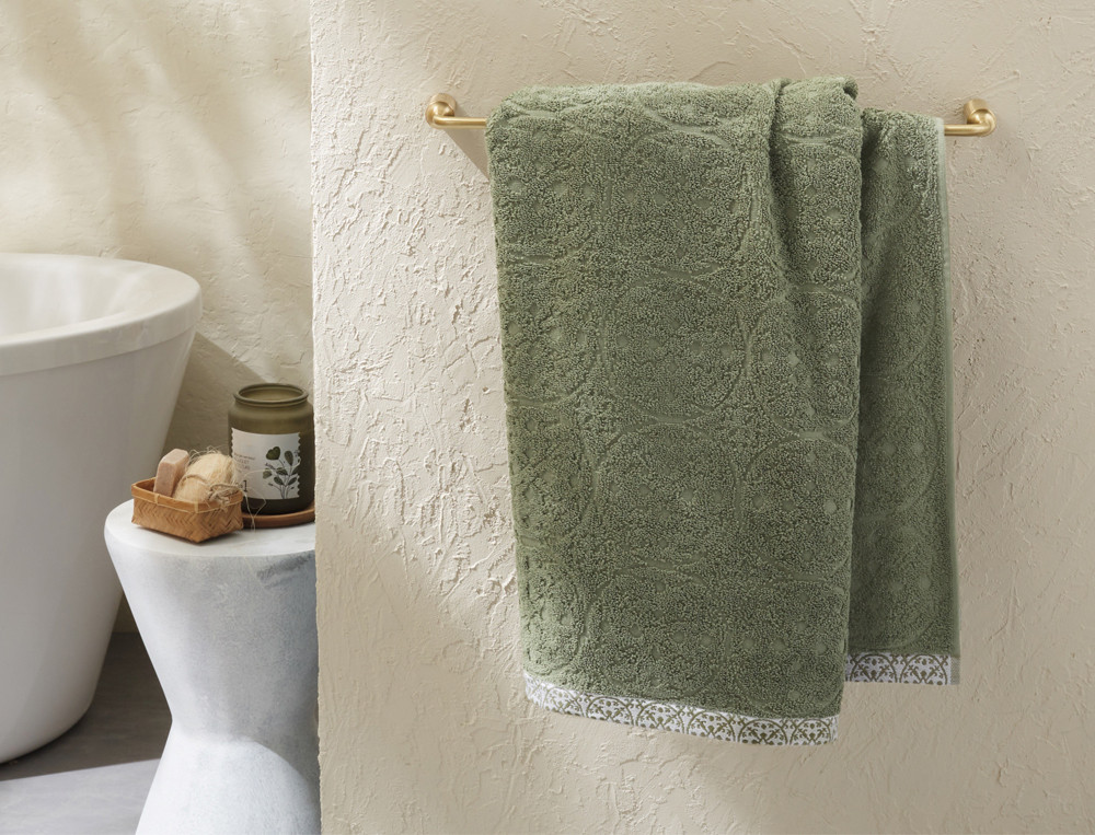 Linge de bain ciselé couleurSéville