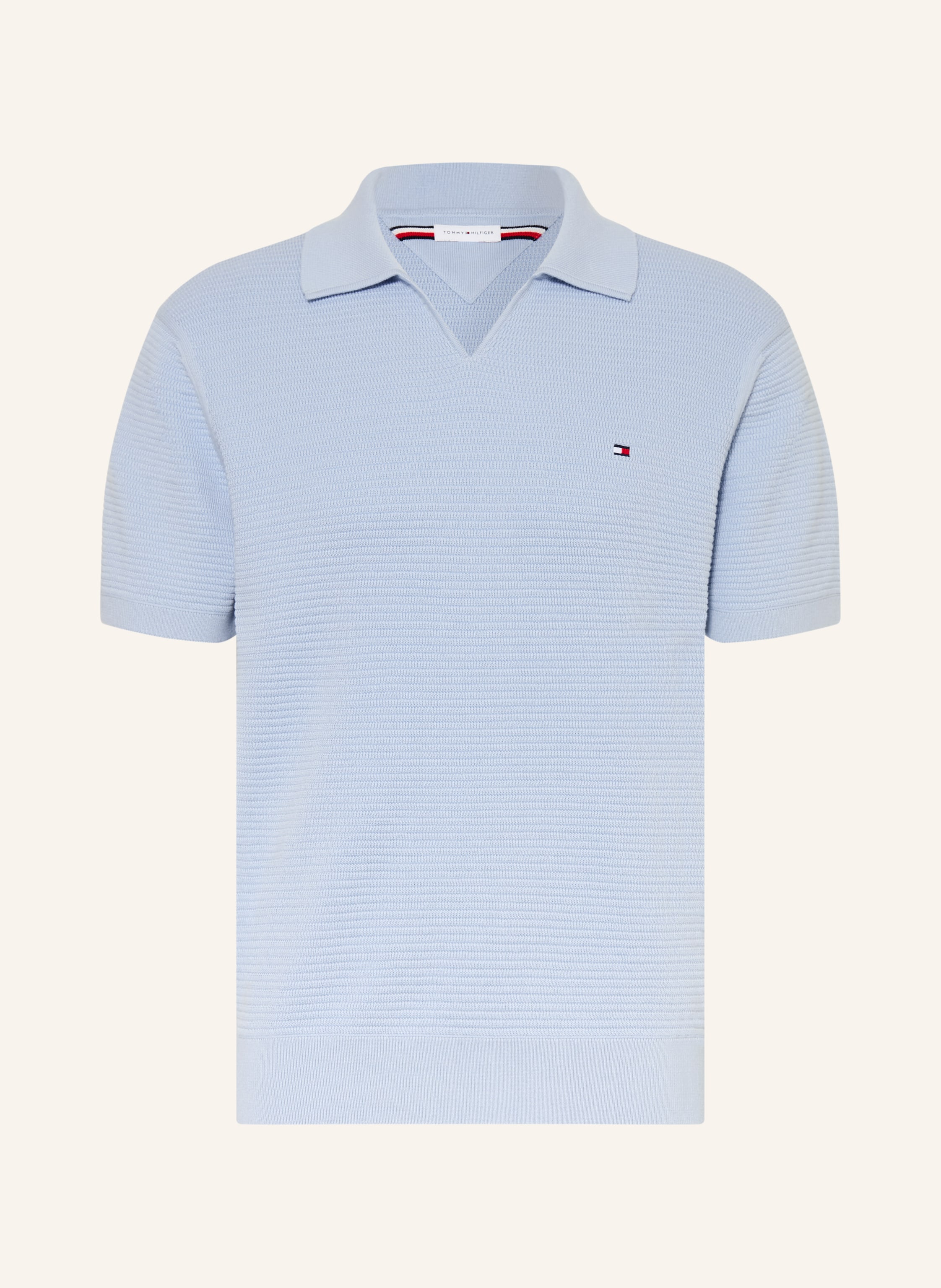 TOMMY HILFIGER Strick-Poloshirt