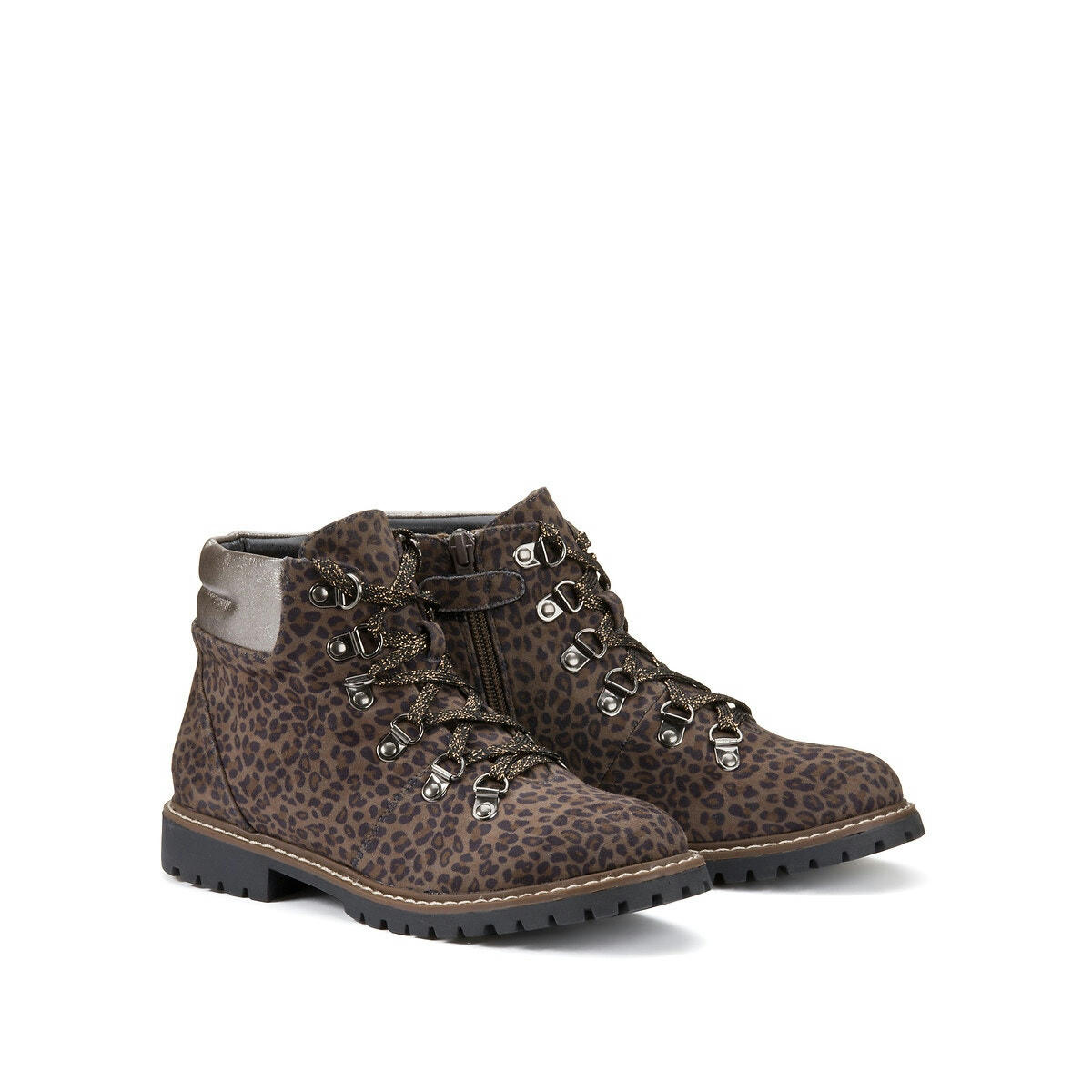 Bottines, imprimé léopard