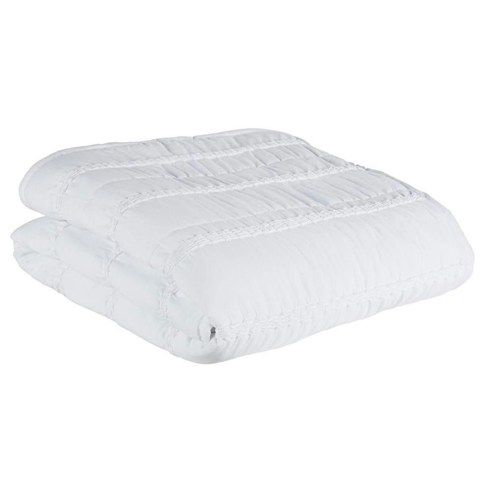 ROMIA - Boutis blanc 220x240