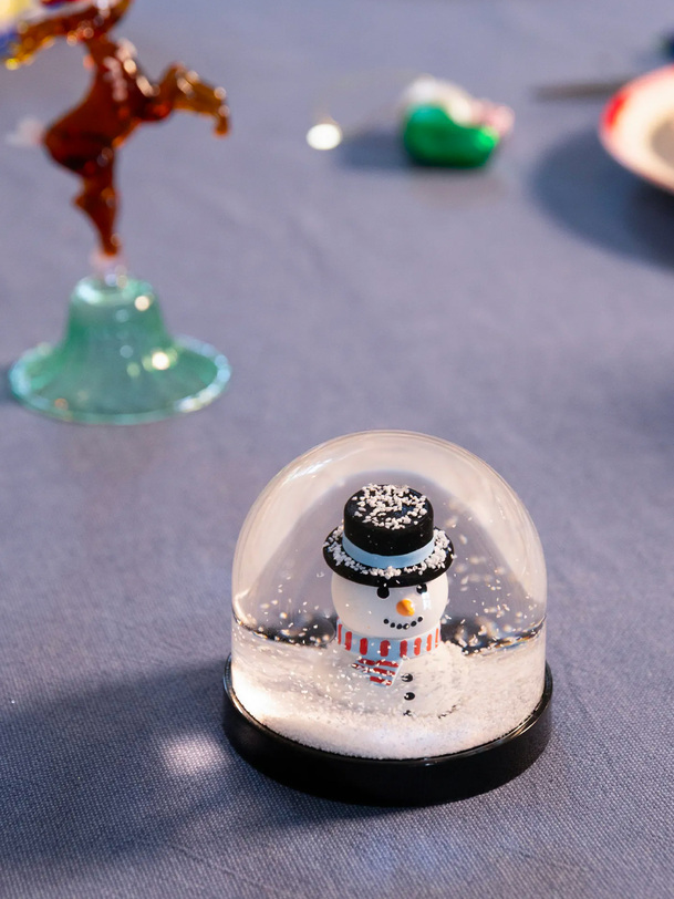 Wonderball snowman - &klevering blanc