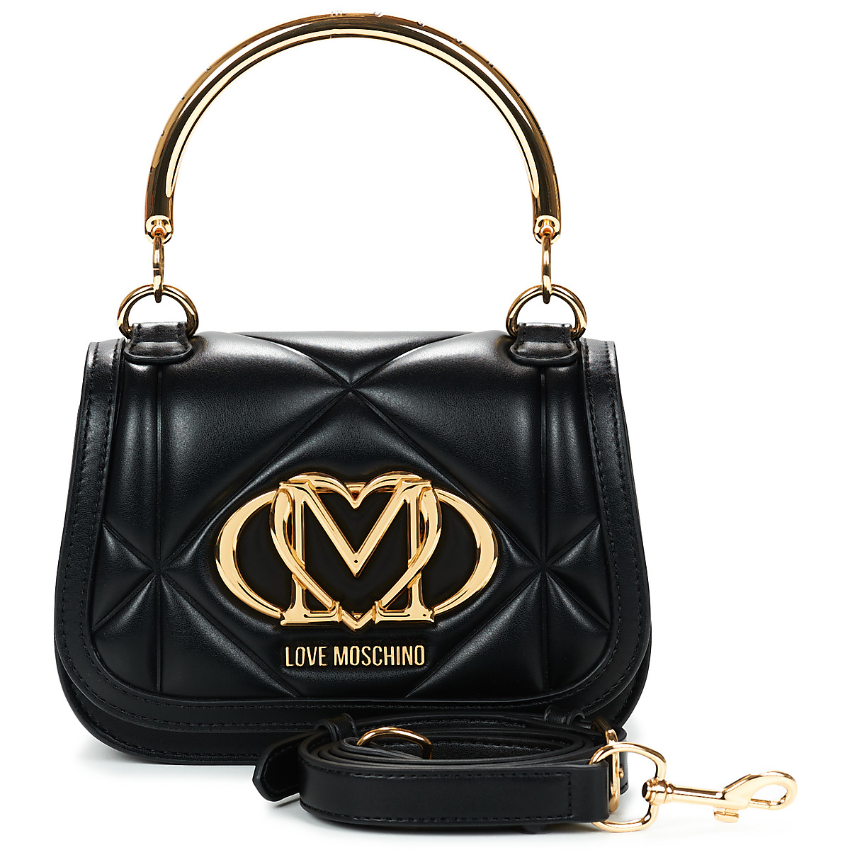 Love Moschino - EMBOSSED Q JC4260PP0O - Black