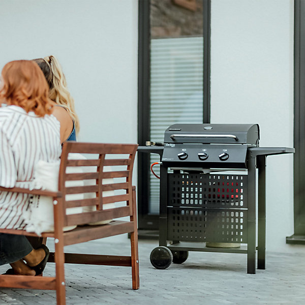 Barbecue gaz San Diego Next 33 brûleurs Inox, Grille en inox