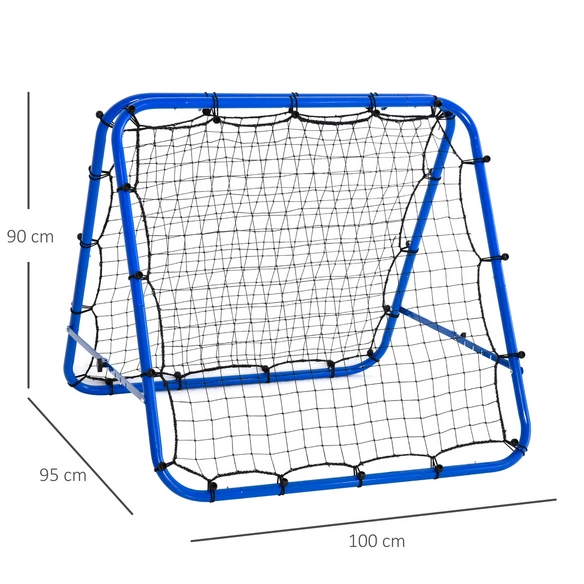 Rebounder, blau, Kunststoff/Stahl