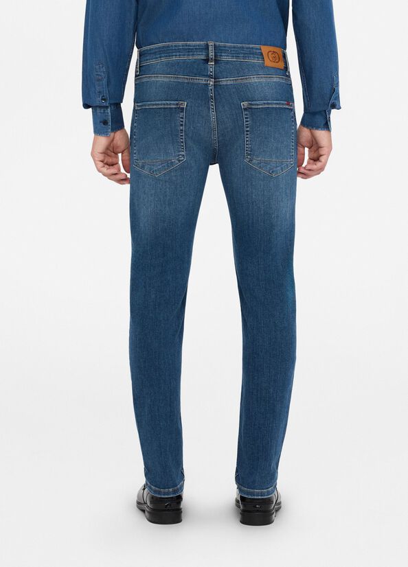 Jeans skinny in cotone used