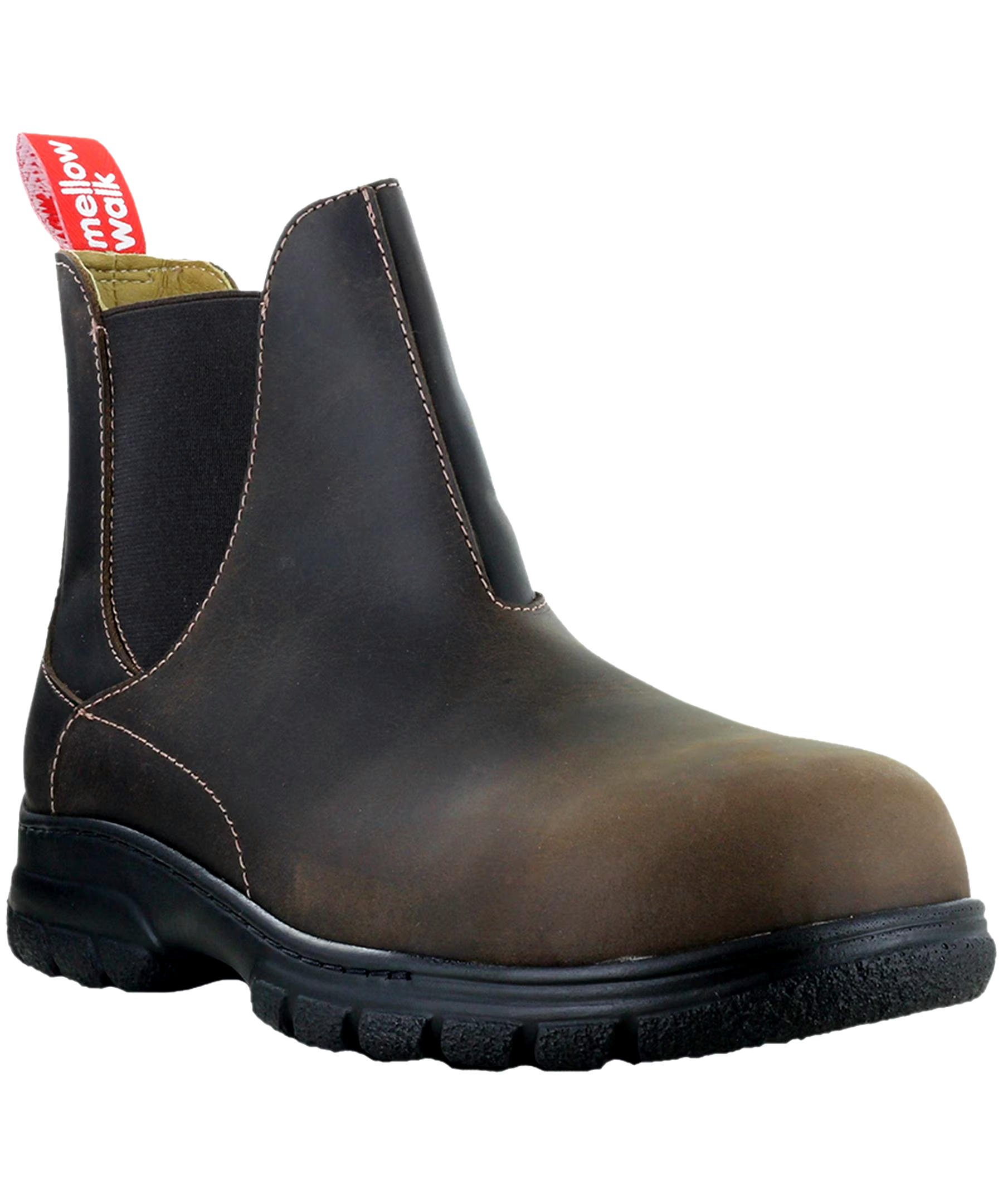 Mellow Walk Women's Maddy Composite Toe Composite Plate Pull On 6 Inch Work Boot