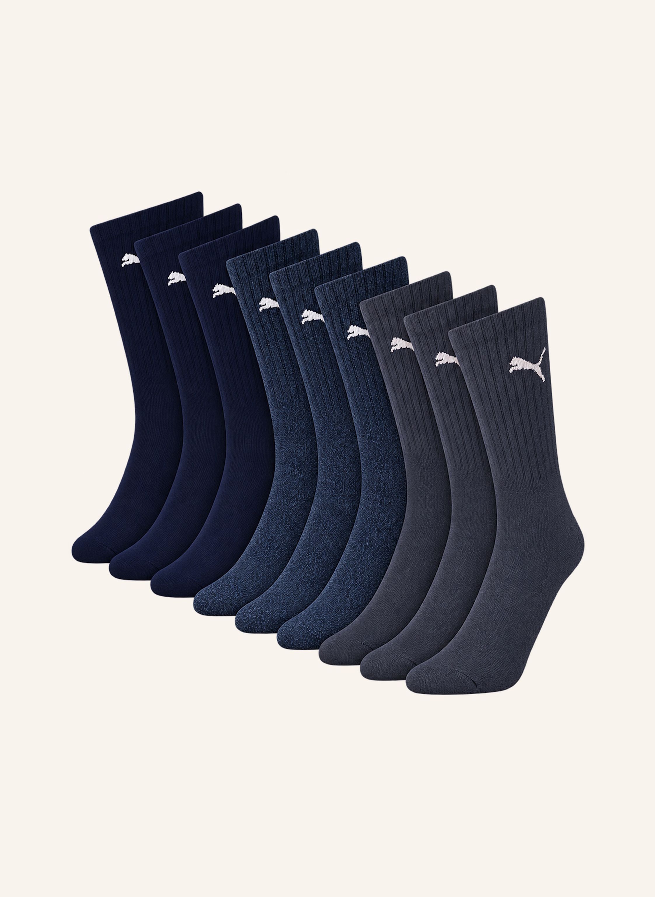 PUMA Sportsocken REGULAR CREW 9-PACK