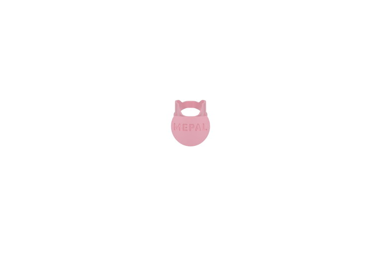 Drukknop drinkfles pop-up campus - cool pink