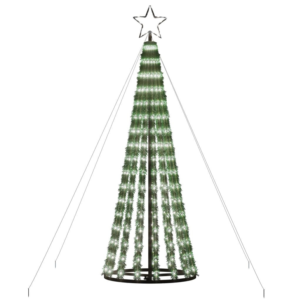 Choinka Sztuczna Stożkowa Sztuczna Choinka z Lampkami LED Ozdoba 180 cm