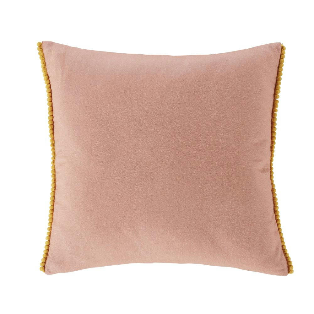 PALOMA - Coussin en coton biologique imprimé animalier multicolore 40x40