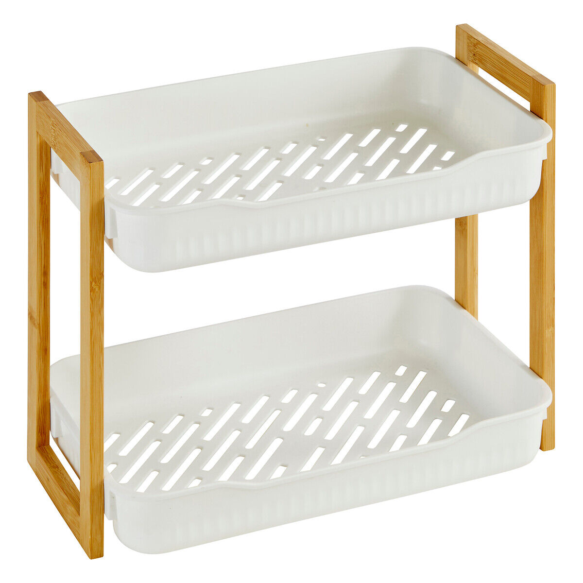 Estante wc NATURÉO com 2 níveis em bambu