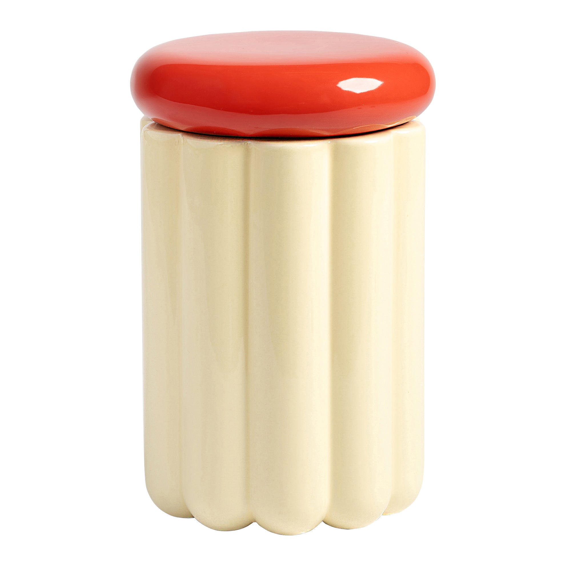 &k amsterdam Charlo Voorraadpot - Off White