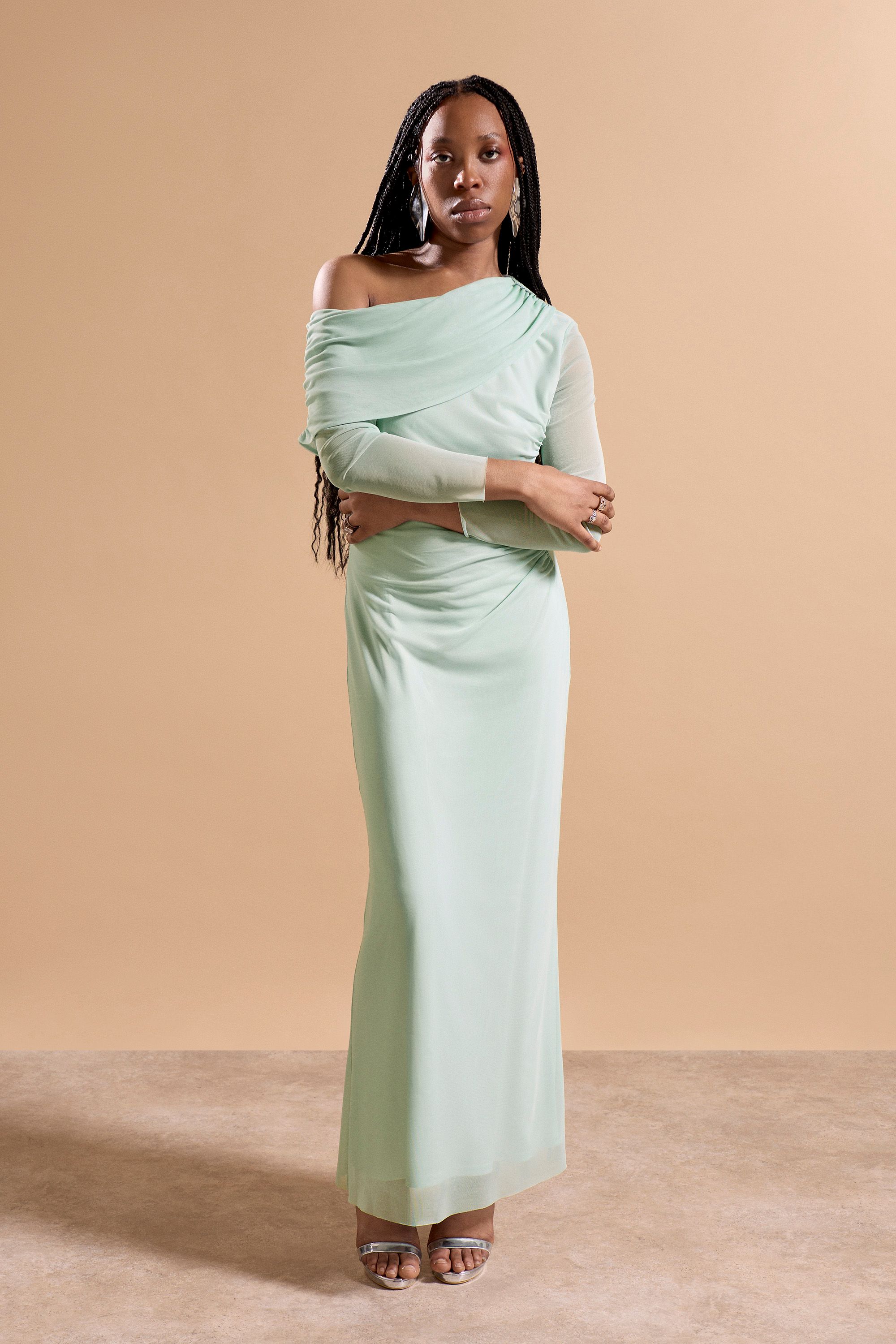 GWD by GEORGE W. DAVIES GWD Vanessa Mint Maxi Dress