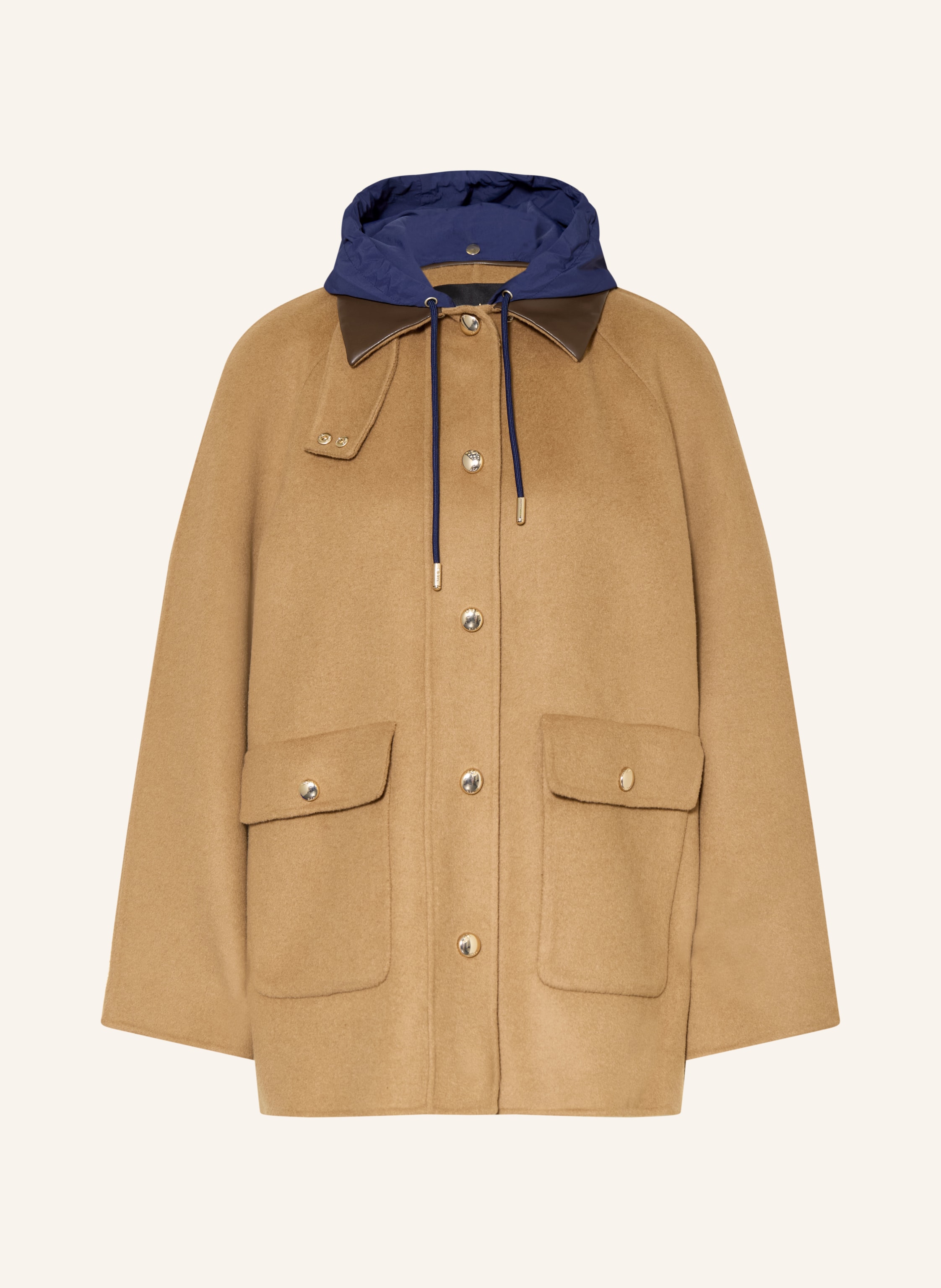 maje Jacke mit abnehmbarer Kapuze