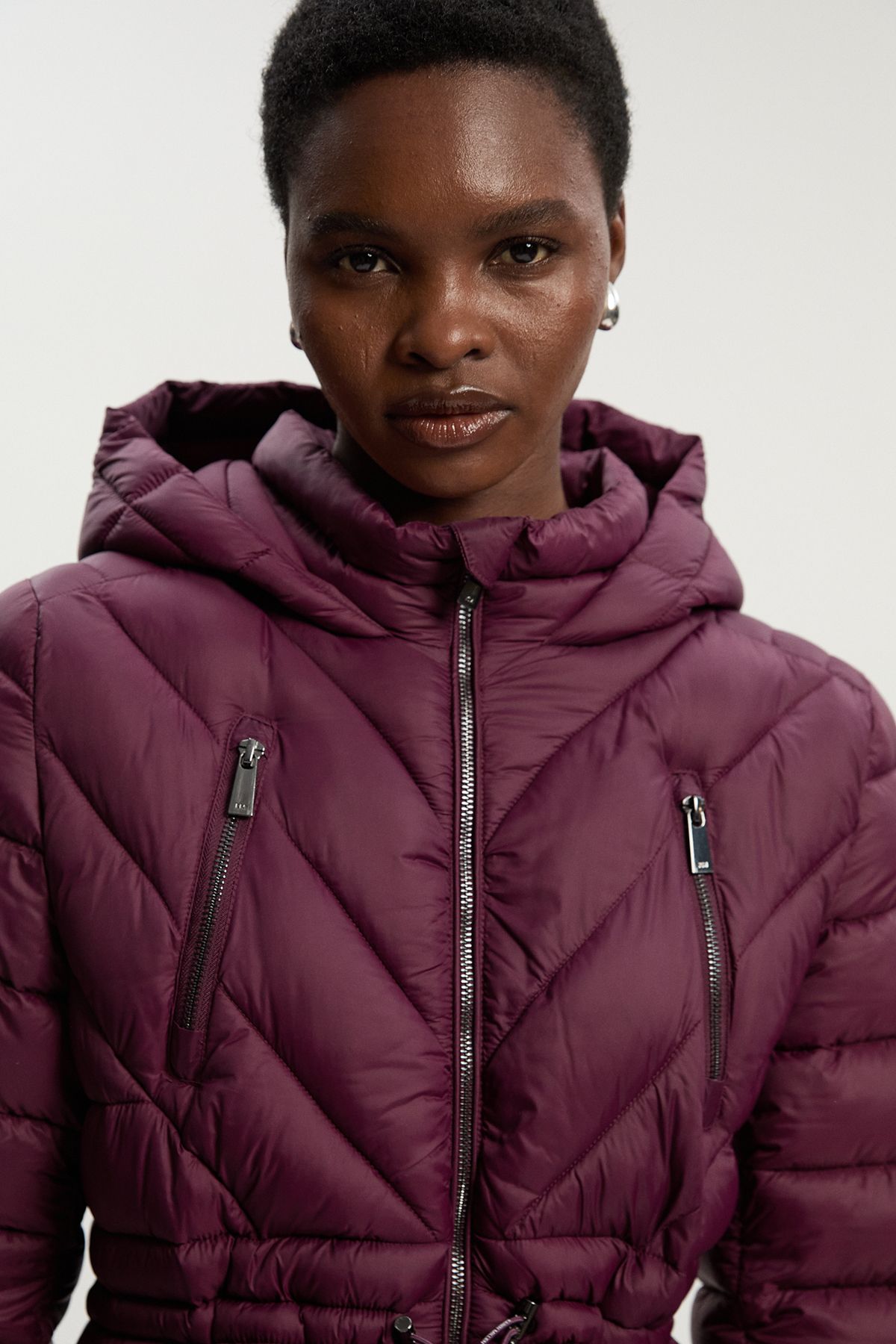 KarenMillen Lightweight Packable Coat