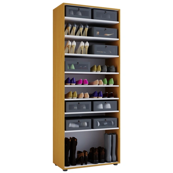 Schuhschrank »Vandol I«, BxHxL: 37 x 180 x 71 cm, Holzwerkstoff