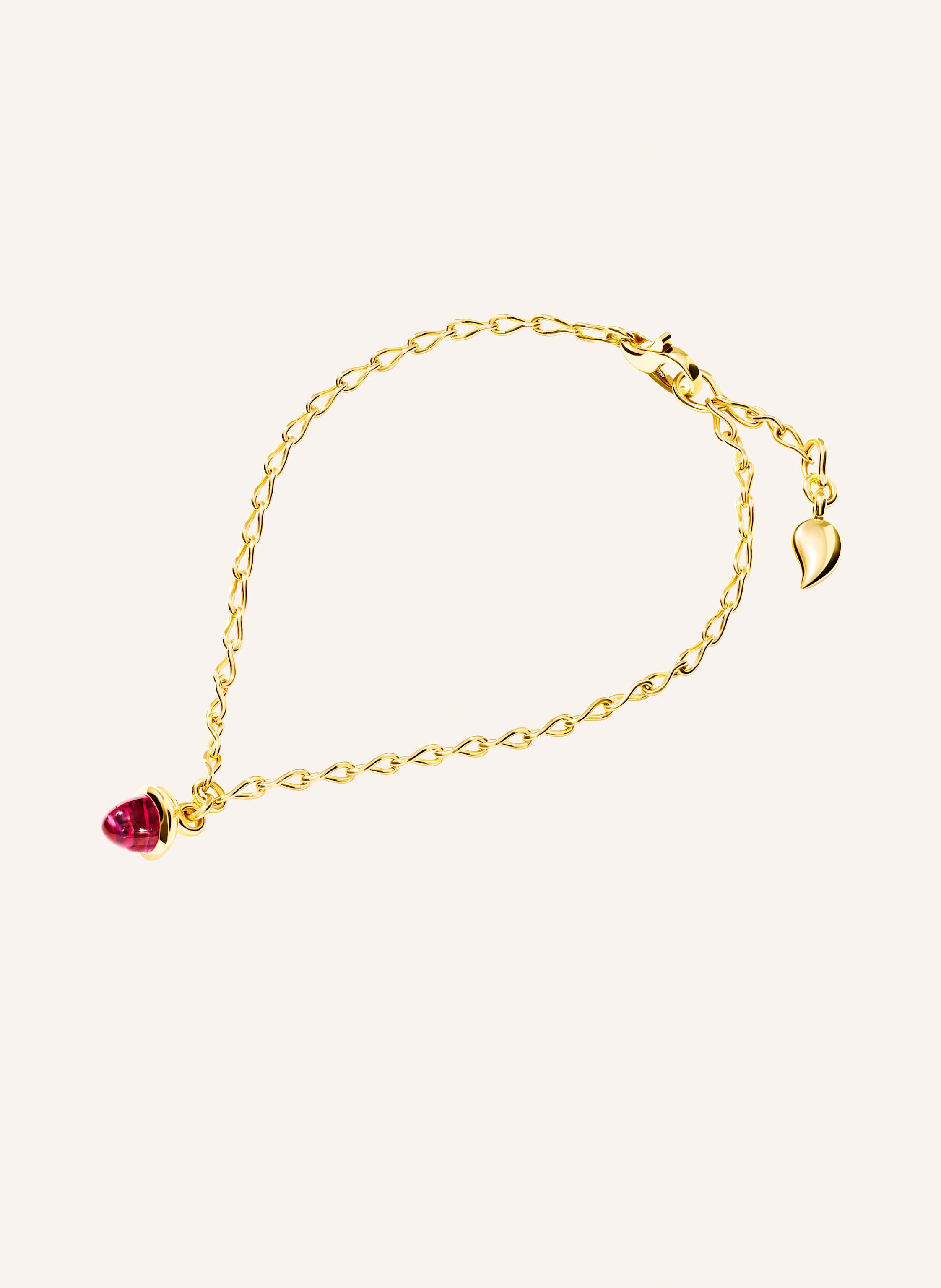 TAMARA COMOLLI Armband MINIMIKADO ARMBAND MIT ROSA TURMALIN