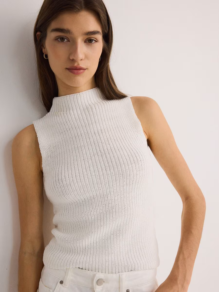 Knitted Fabric Vest