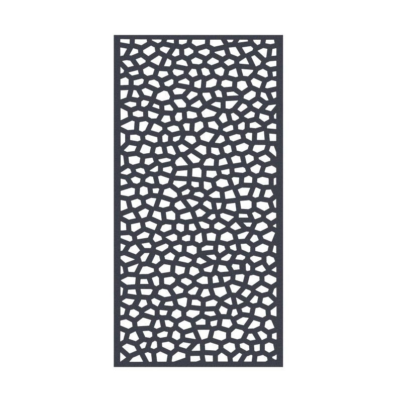 Panneau de décoration Mosaïc anthracite 1 x 2 m NORTENE