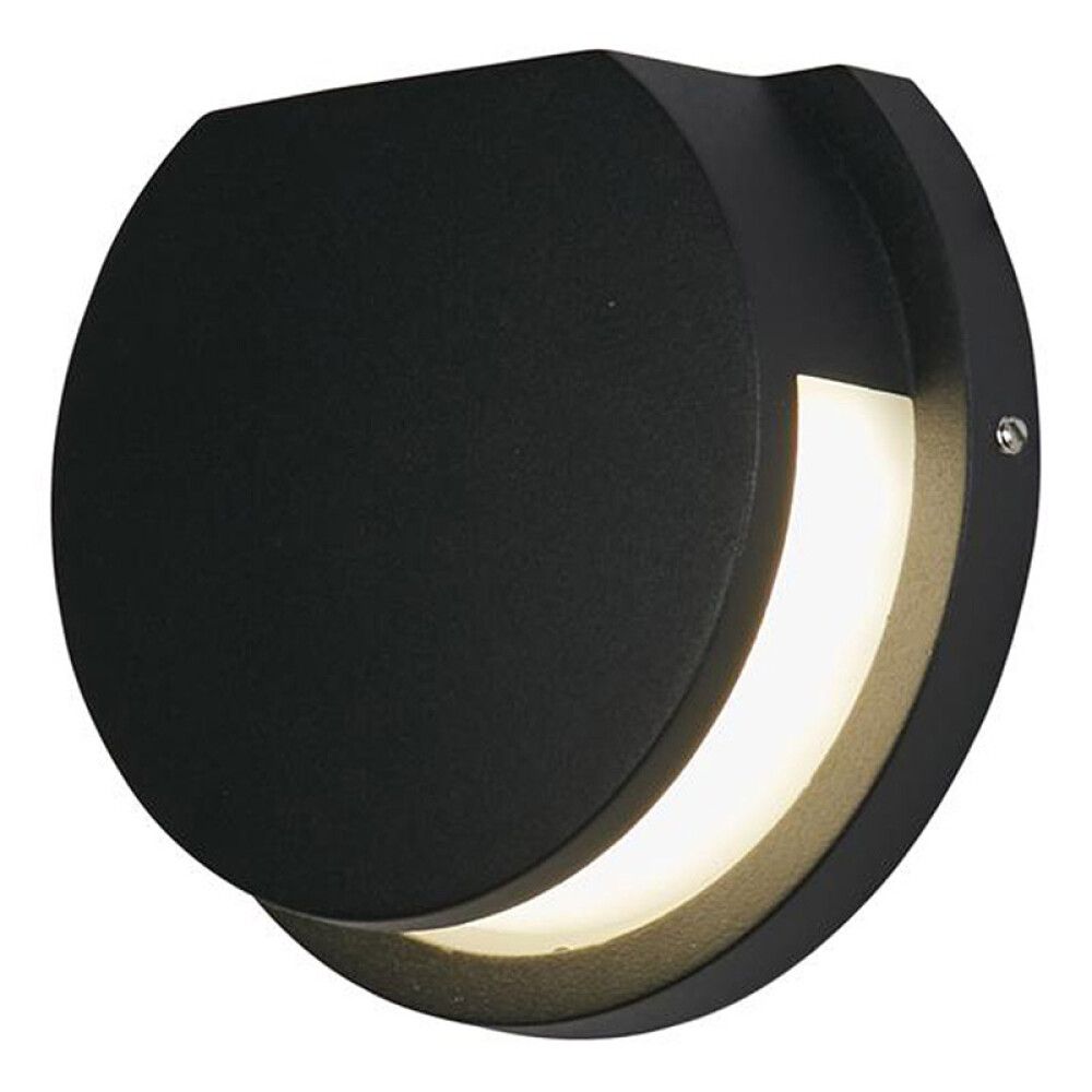 VEGGLAMPE SEARCHLIGHT CHISWICK LED SVART