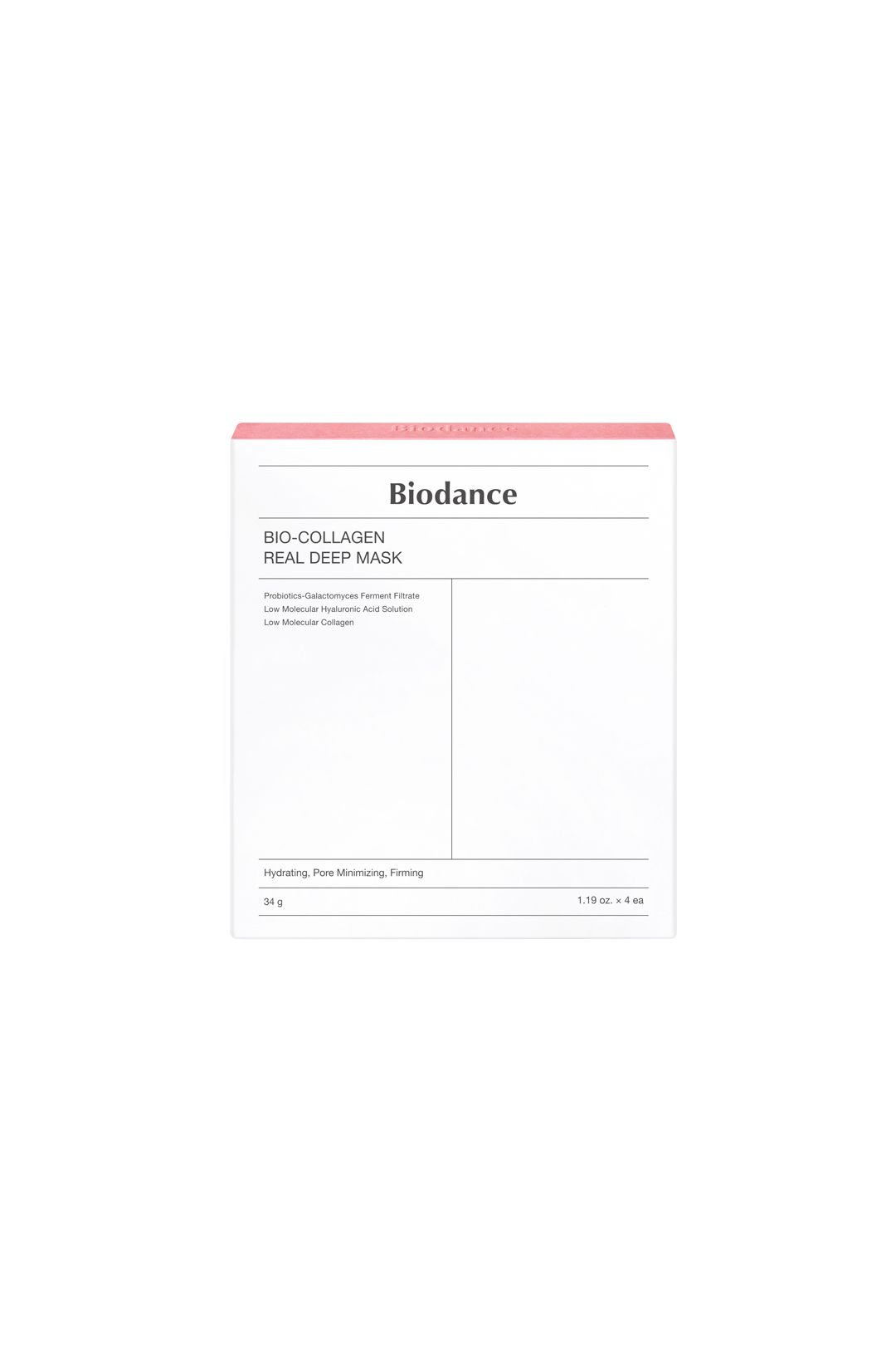 Biodance Bio-Collagen Real Deep Sheet Mask - 4 Pack