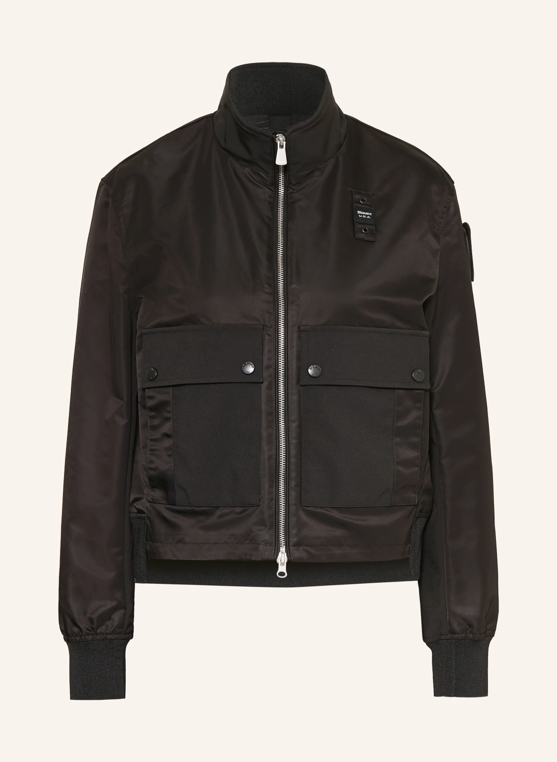 Blauer Blouson CARNEY